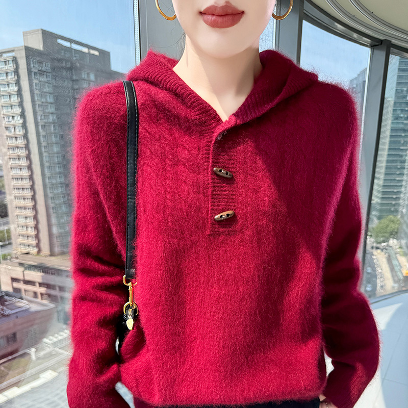 100% Pure Mink Cashmere Knitte - огляд і ціна Wool Coat Peacoat