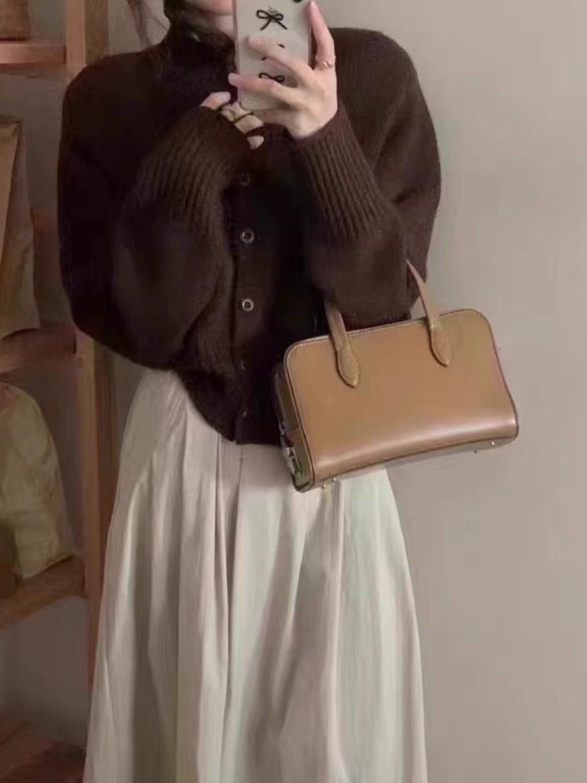French new turtleneck short ca - огляд і ціна Wool Coat Peacoat