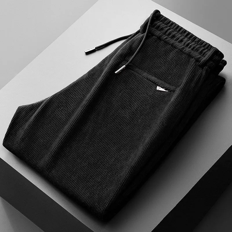 Men Corduroy Elastic Waist Cas - огляд і ціна Corduroy Pant Warm